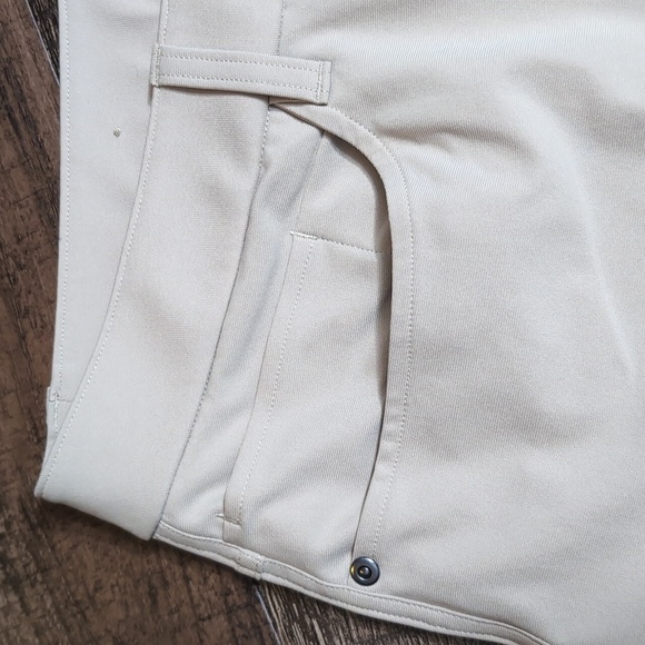 Lululemon ABC Classic-Fit 5 Pocket Pant *Warpstreme Size 35x28 Light Khaki Tan - Picture 9 of 11